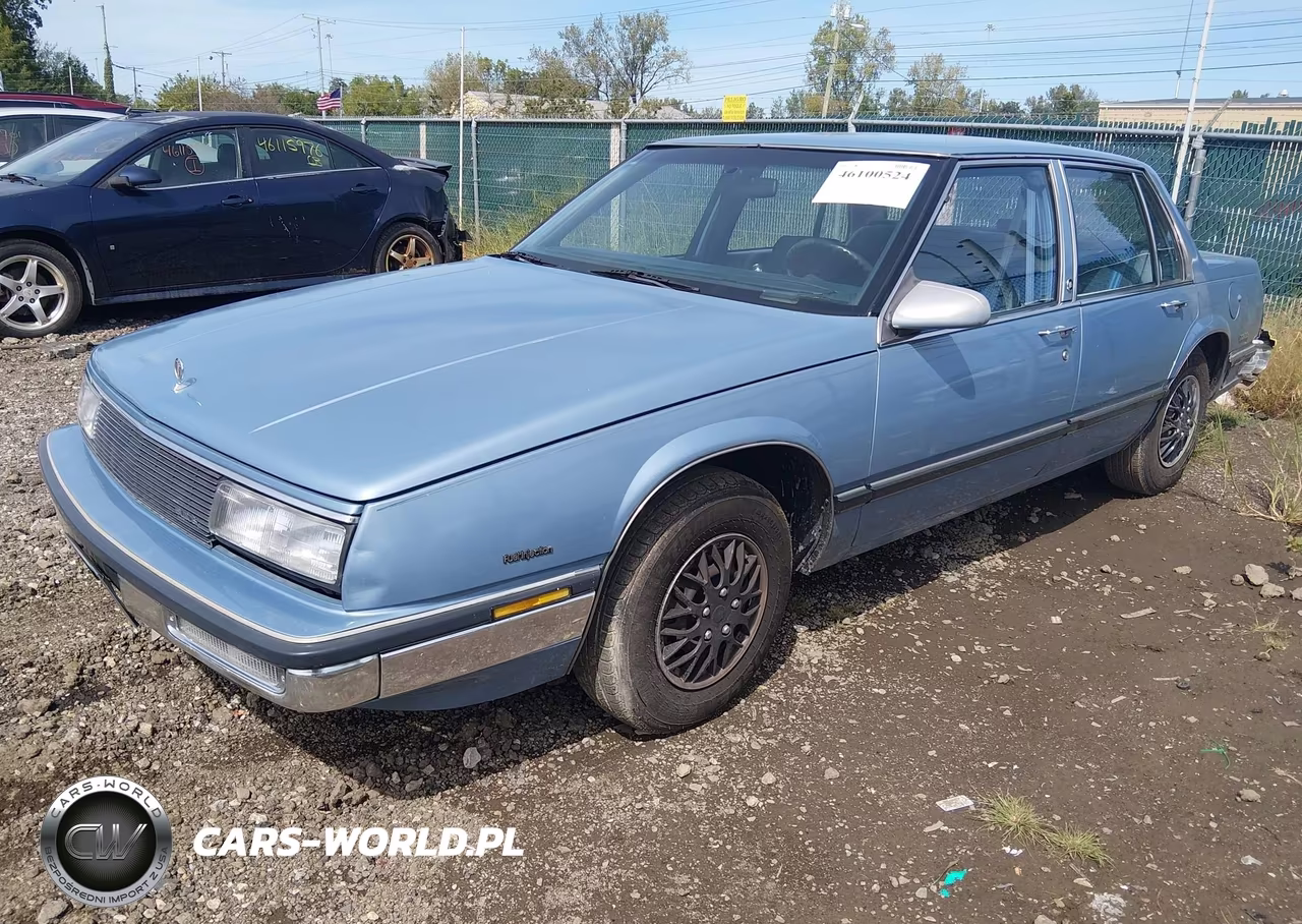 1989 Buick Lesabre Custom VIN:1G4HP54C8KH501704 - 2