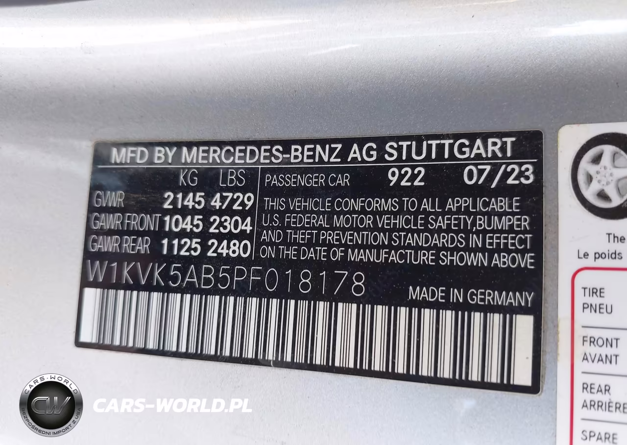 2023 Mercedes-Benz Amg Sl 43 4Matic+ VIN:W1KVK5AB5PF018178 - 9