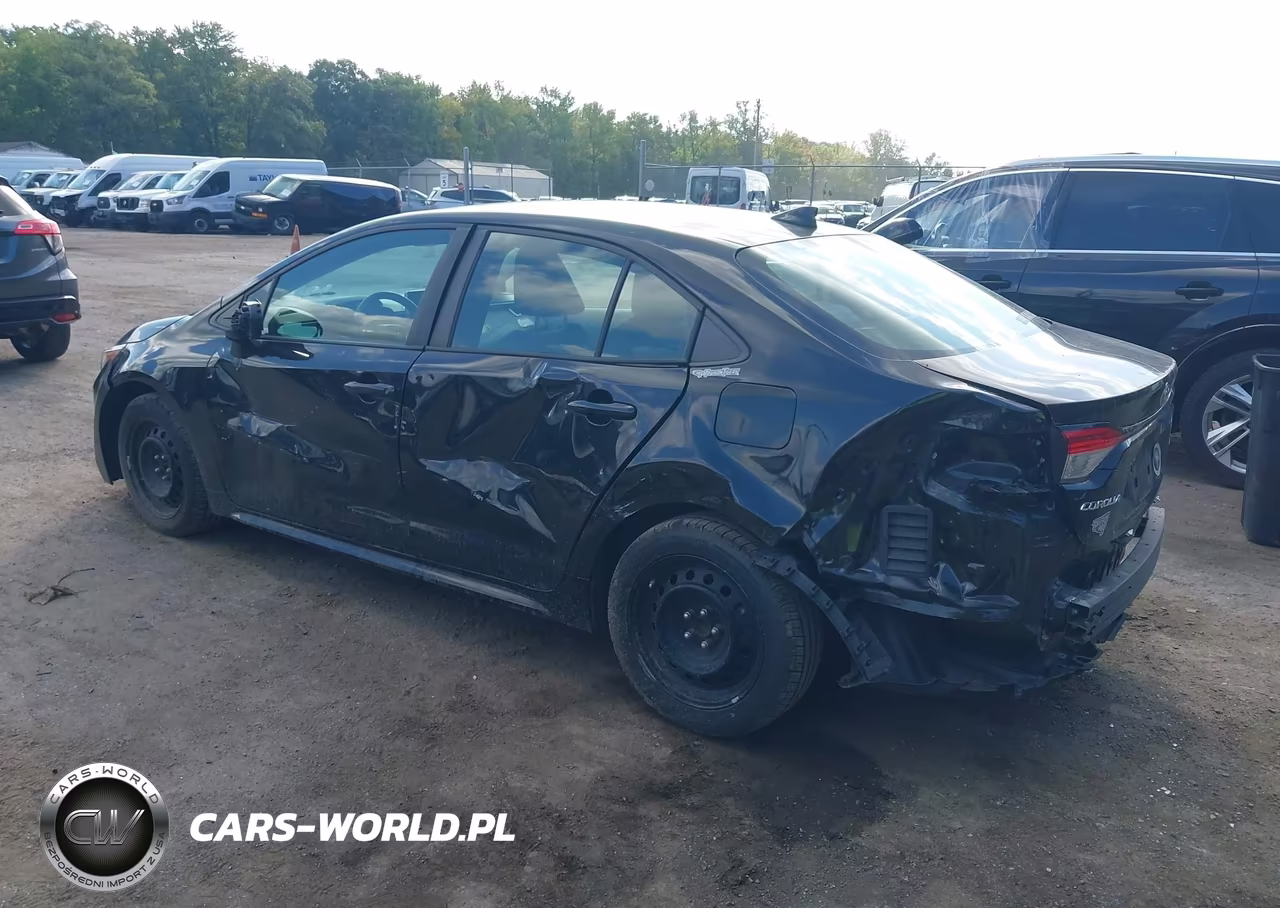 2020 Toyota Corolla Le VIN:5YFEPRAEXLP074553 - 3