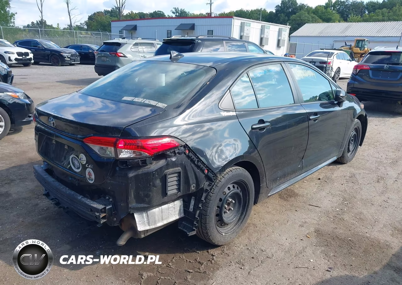 2020 Toyota Corolla Le VIN:5YFEPRAEXLP074553 - 4