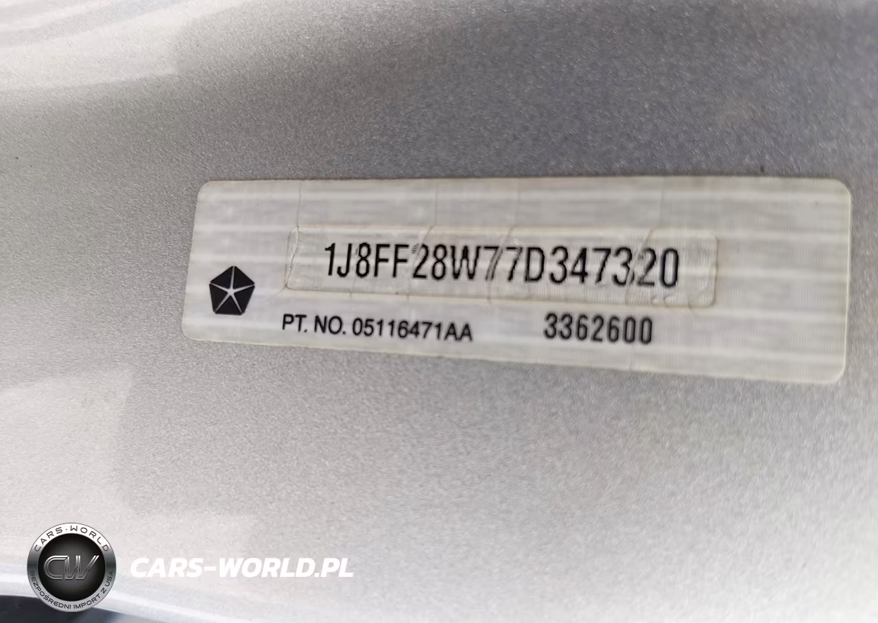 2007 Jeep Patriot Sport VIN:1J8FF28W77D347320 - 9