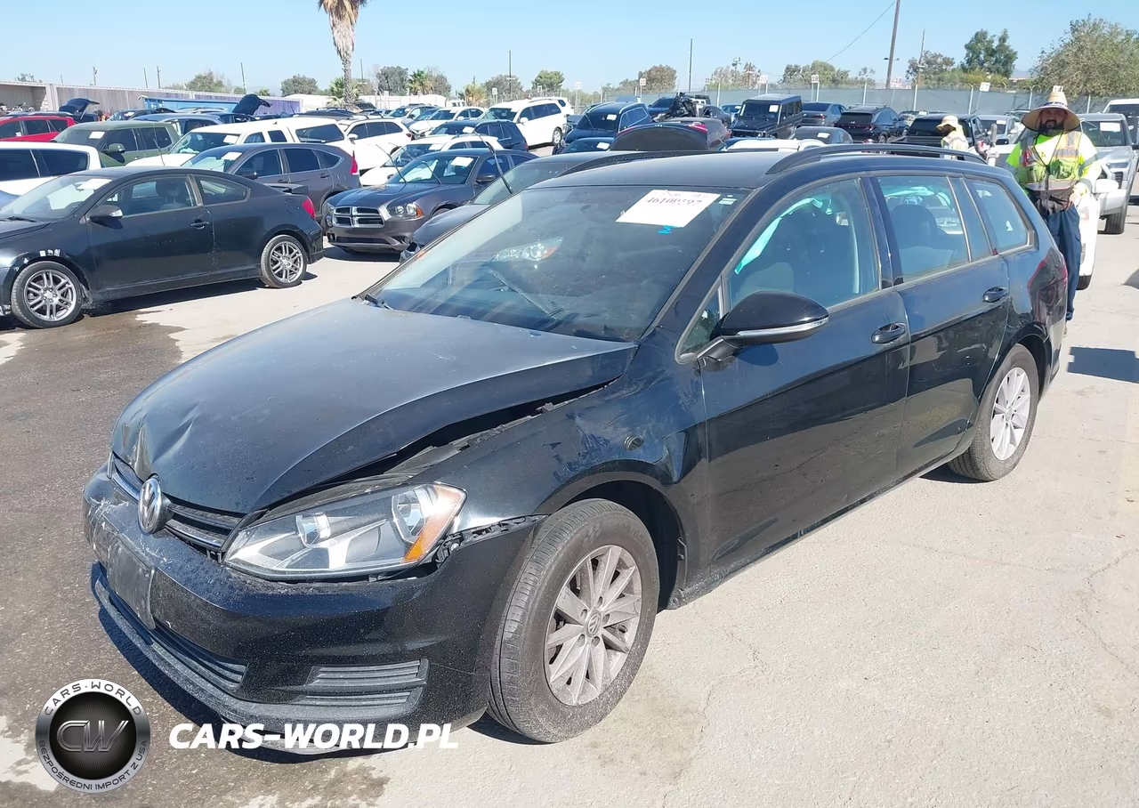 2016 Volkswagen Golf Sportwagen Tsi S 4-Door VIN:3VWC17AU9GM517936 - 2