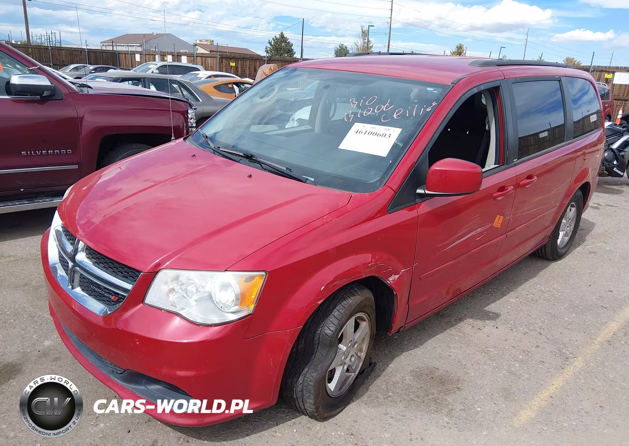 2013 Dodge Grand Caravan Sxt VIN:2C4RDGCG4DR654749 - 2
