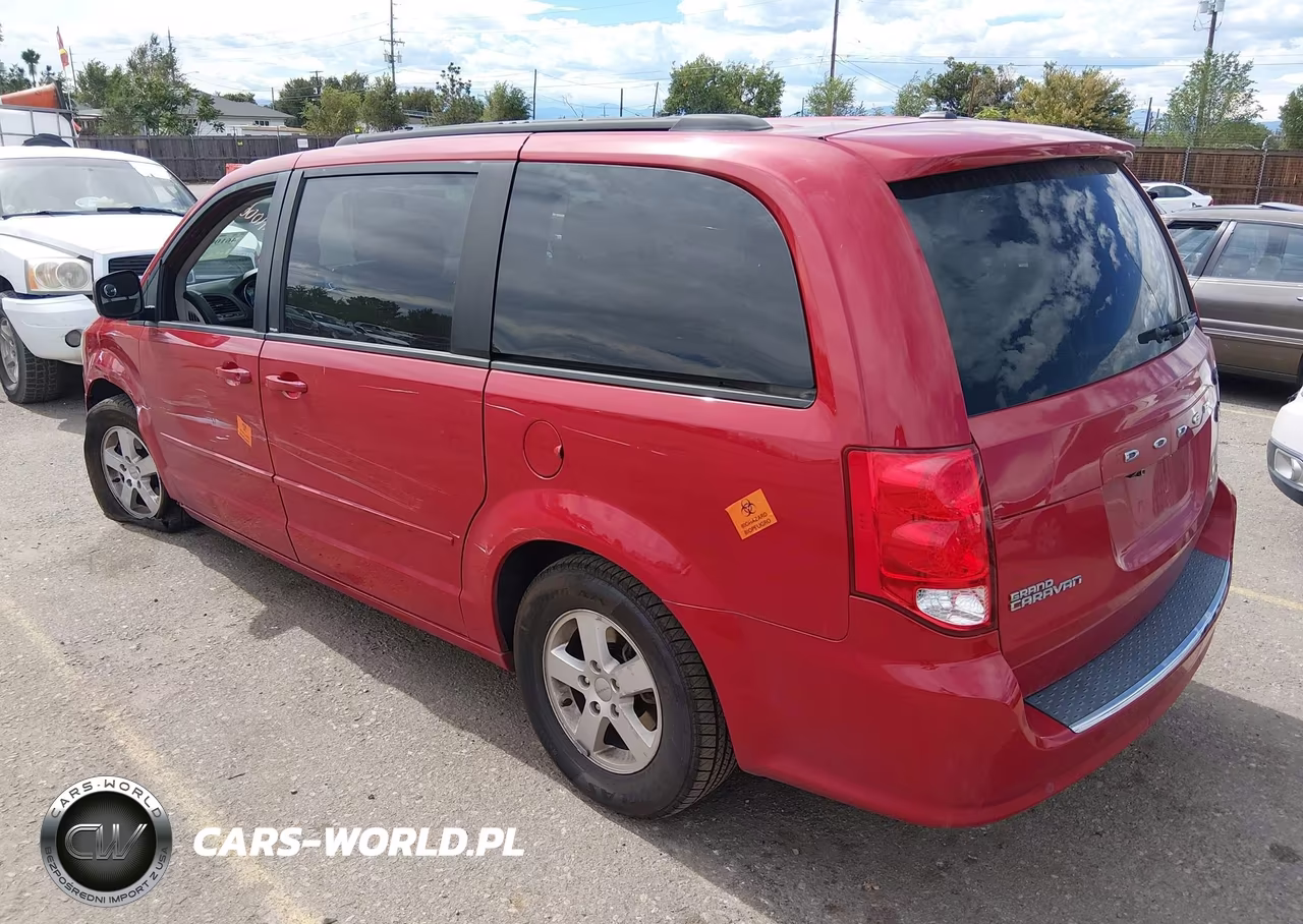 2013 Dodge Grand Caravan Sxt VIN:2C4RDGCG4DR654749 - 3