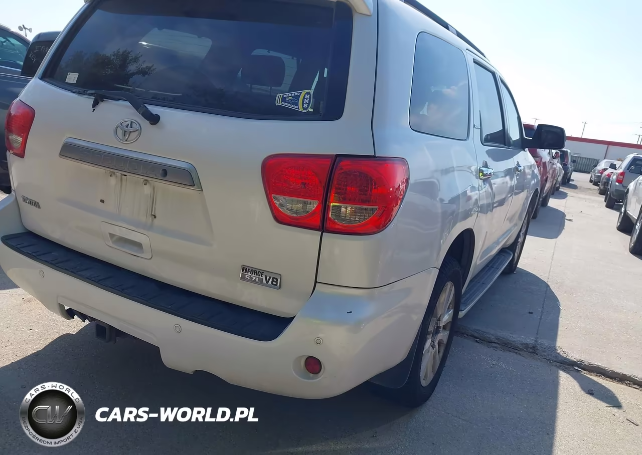 2008 Toyota Sequoia Platinum 5.7L V8 VIN:5TDBY67A58S023351 - 4