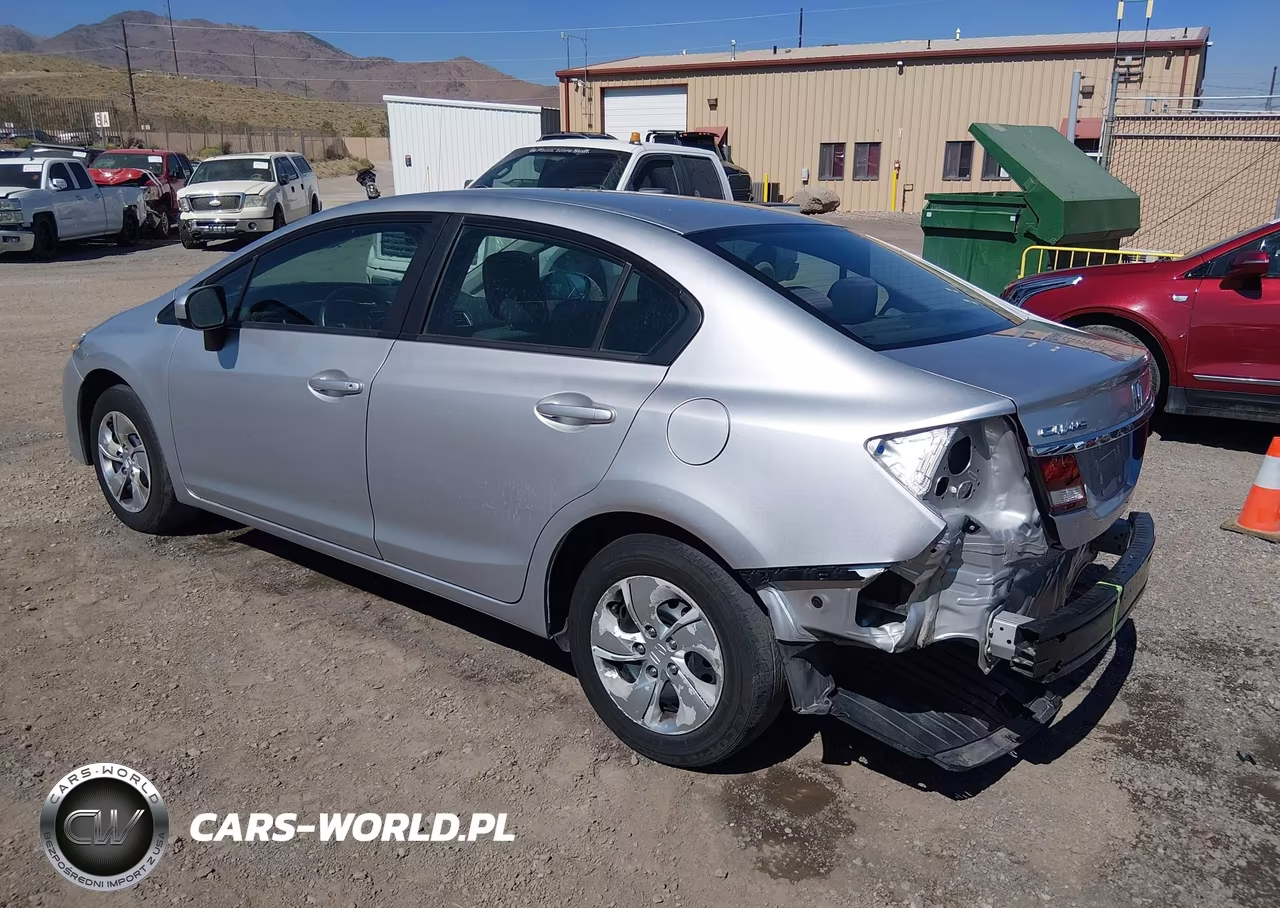 2014 Honda Civic Lx VIN:19XFB2F50EE262389 - 3