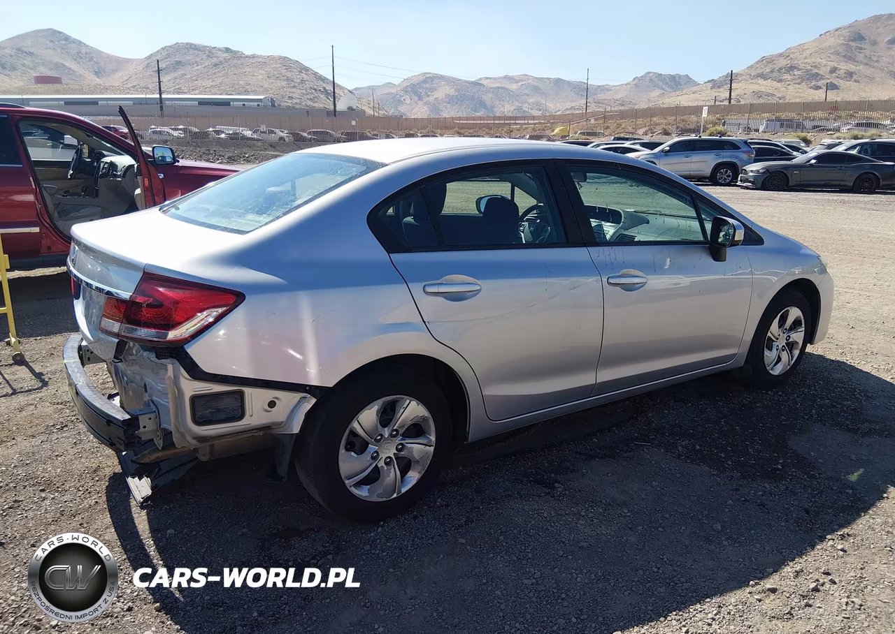 2014 Honda Civic Lx VIN:19XFB2F50EE262389 - 4
