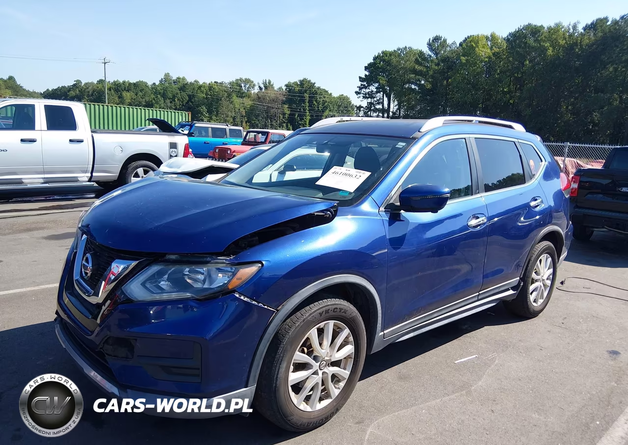 2017 Nissan Rogue Sv VIN:KNMAT2MT5HP565648 - 2