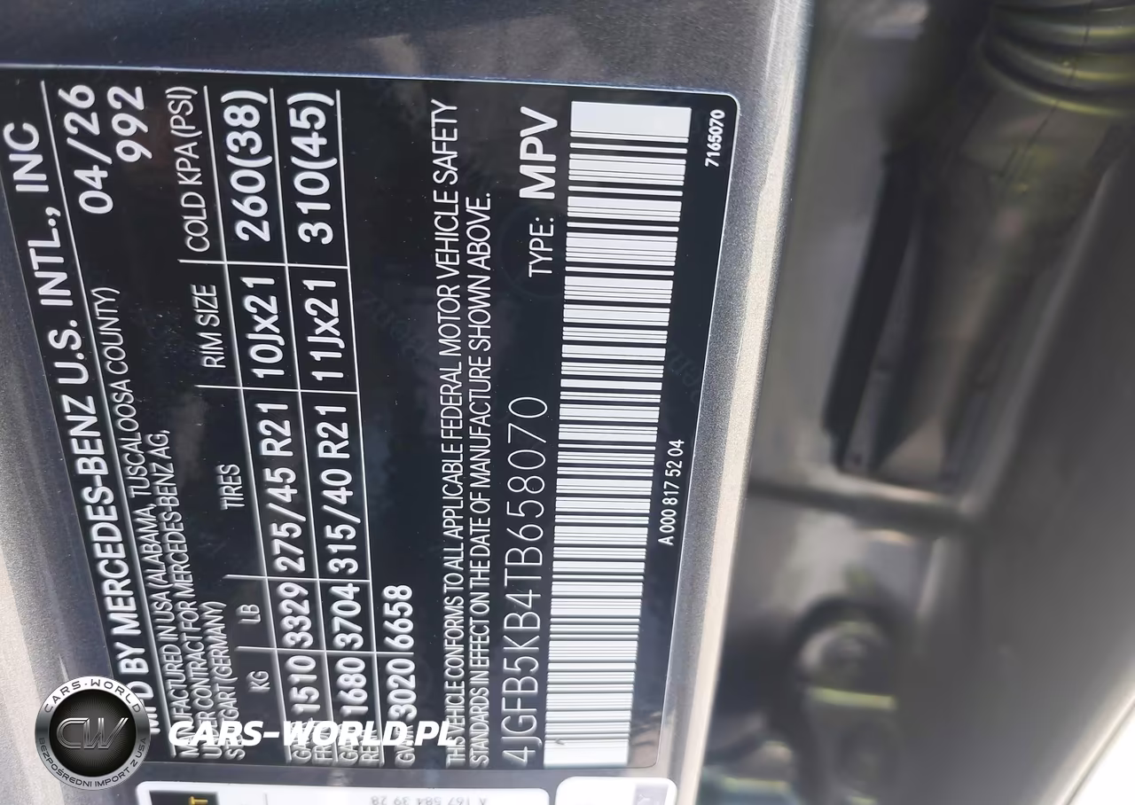 2026 Mercedes-Benz Gle 450 4Matic VIN:4JGFB5KB4TB658070 - 9