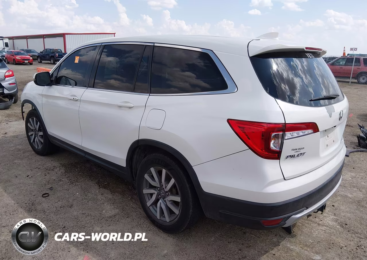 2019 Honda Pilot Ex-L VIN:5FNYF5H52KB038025 - 3