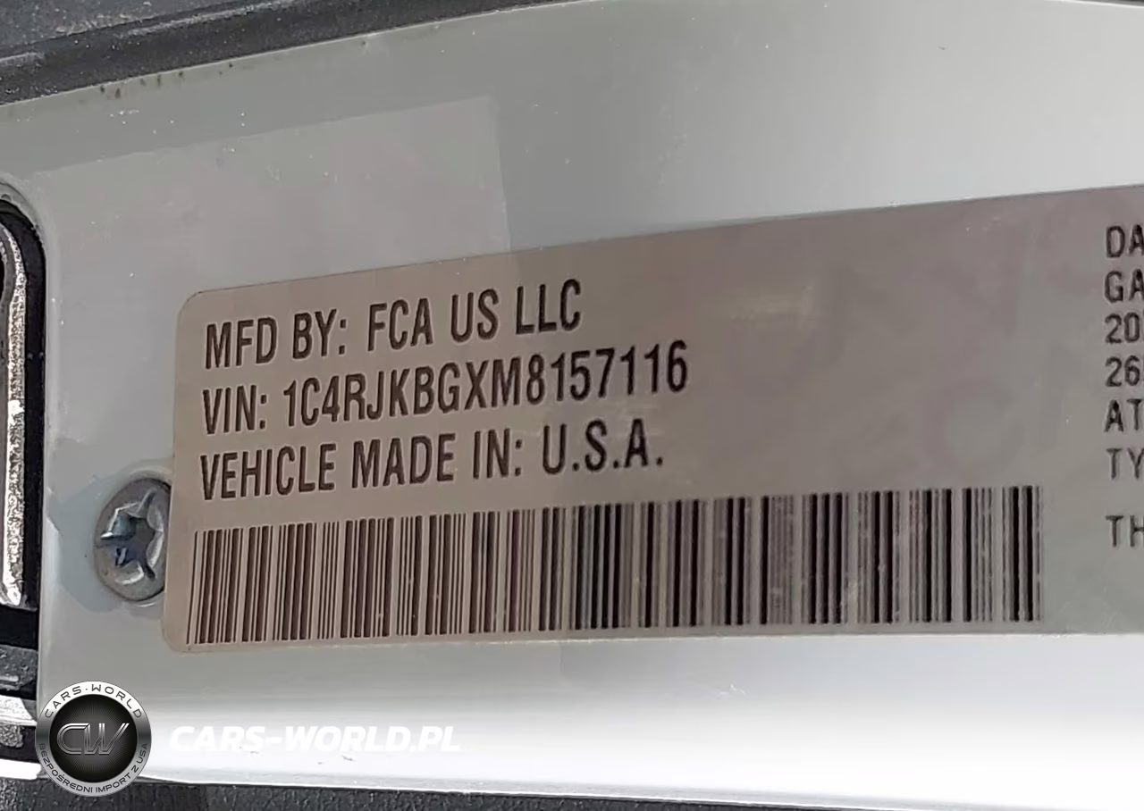 2021 Jeep Grand Cherokee L Limited 4X4 VIN:1C4RJKBGXM8157116 - 9