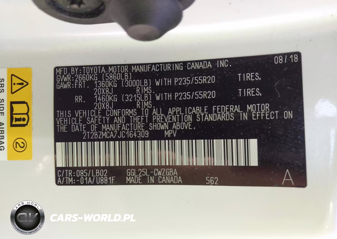 2018 Lexus Rx 350 VIN:2T2BZMCA7JC164309 - 9