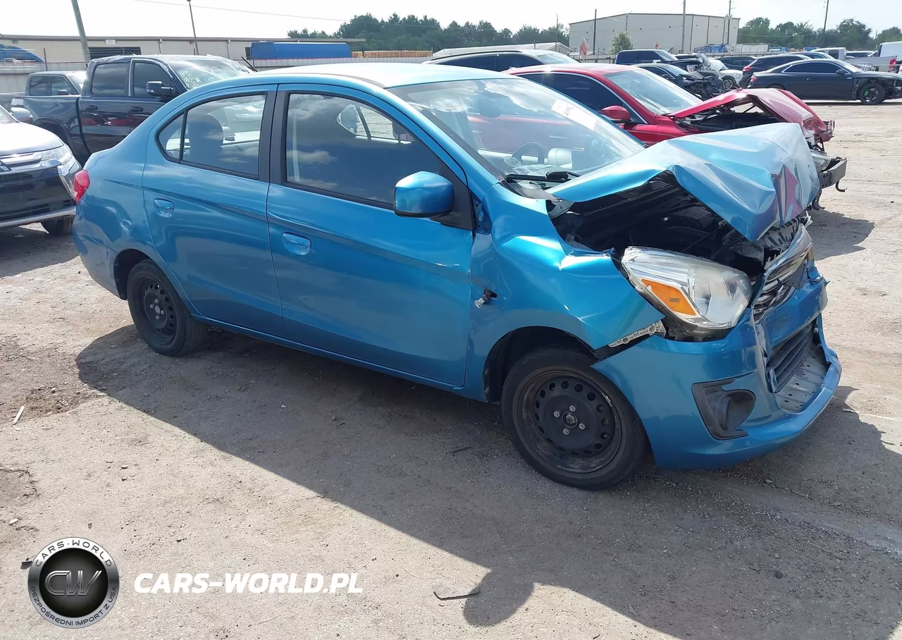 2017 Mitsubishi Mirage G4 Es VIN:ML32F3FJ9HHF05286 - 1