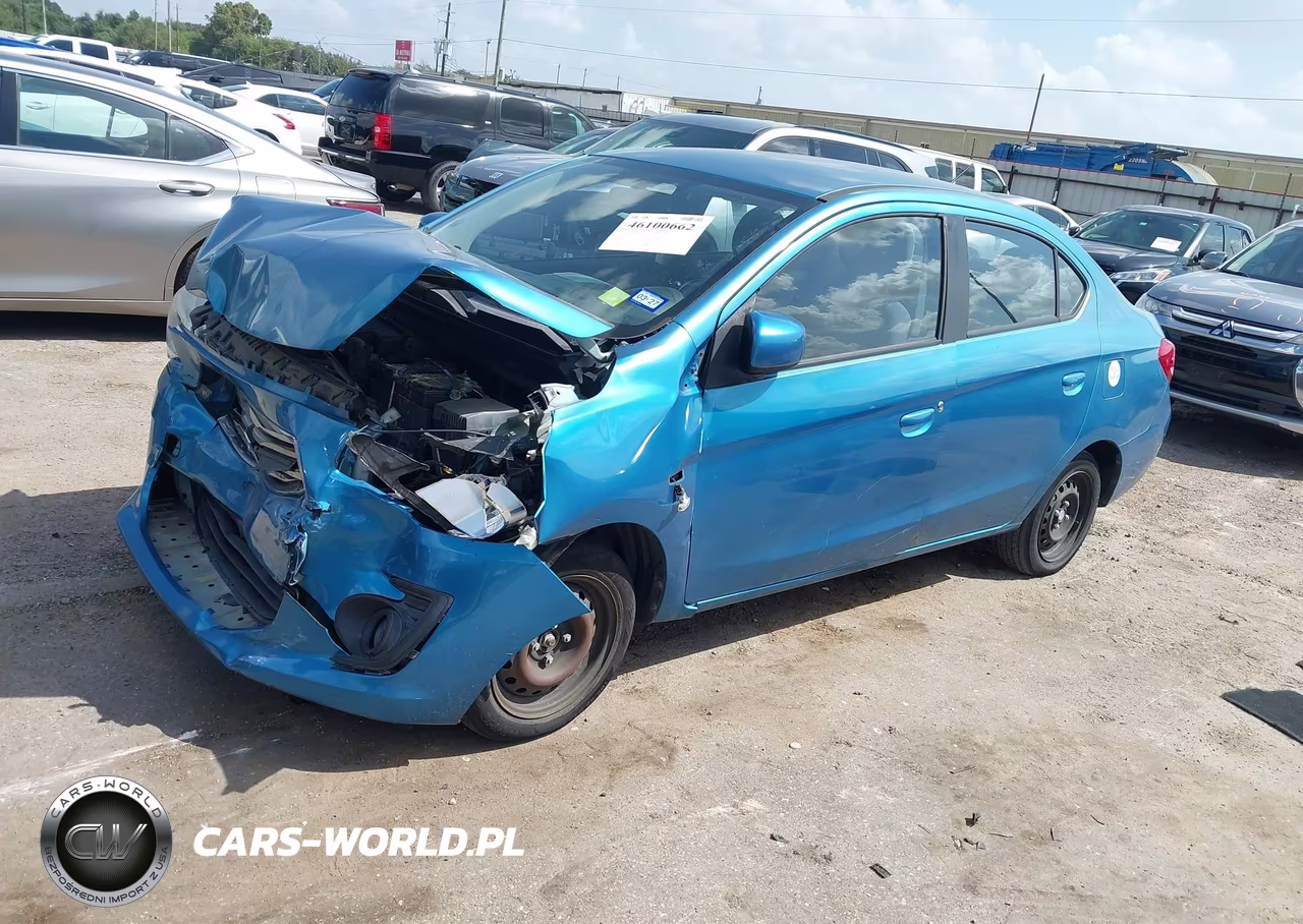 2017 Mitsubishi Mirage G4 Es VIN:ML32F3FJ9HHF05286 - 2