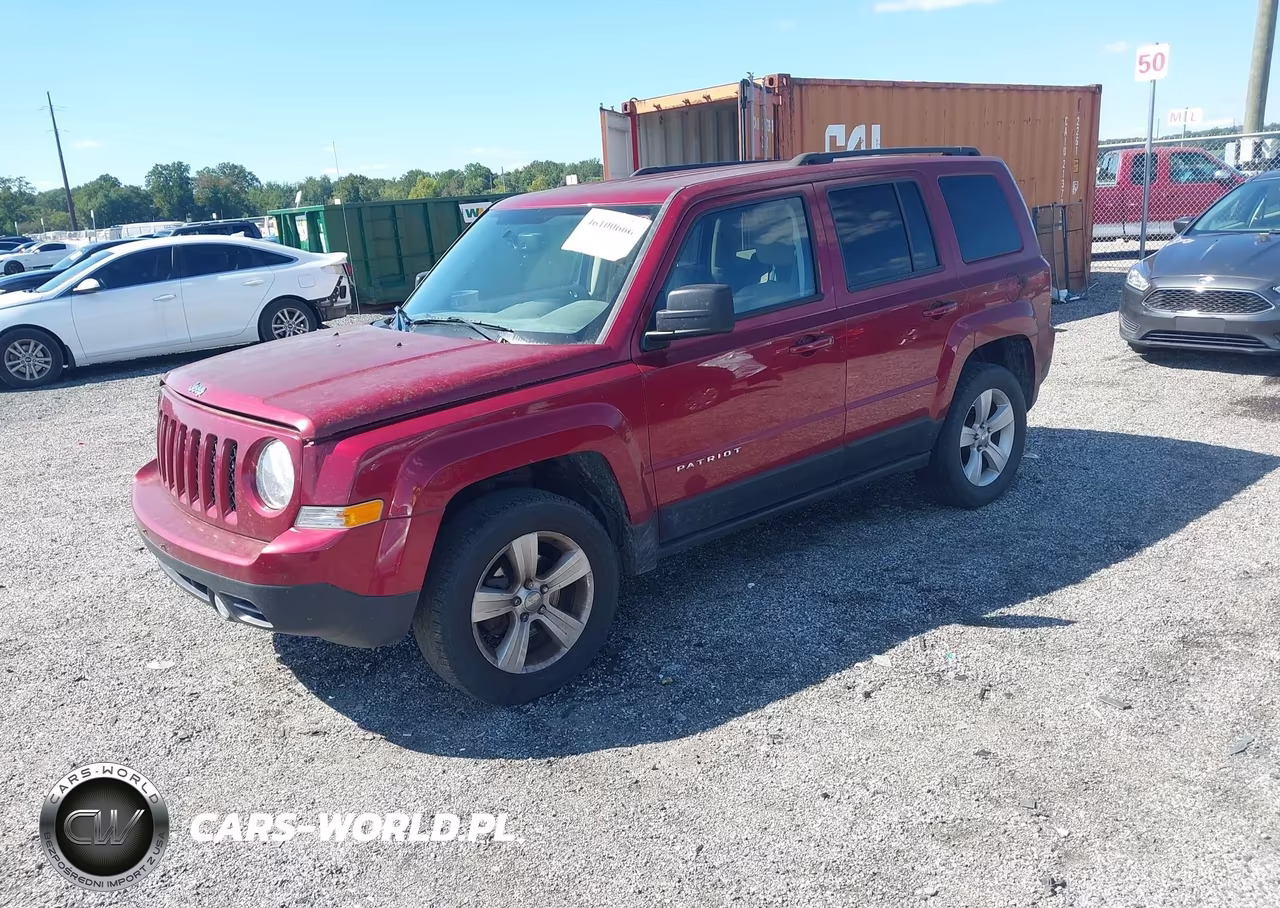 2017 Jeep Patriot Latitude 4X4 VIN:1C4NJRFB6HD107722 - 2