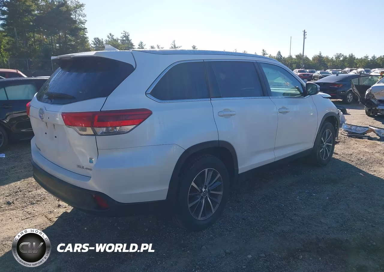2019 Toyota Highlander Xle VIN:5TDJZRFH5KS706277 - 4