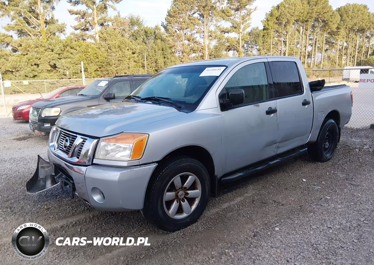 2010 Nissan Titan Xe VIN:1N6BA0EK2AN308627 - 2