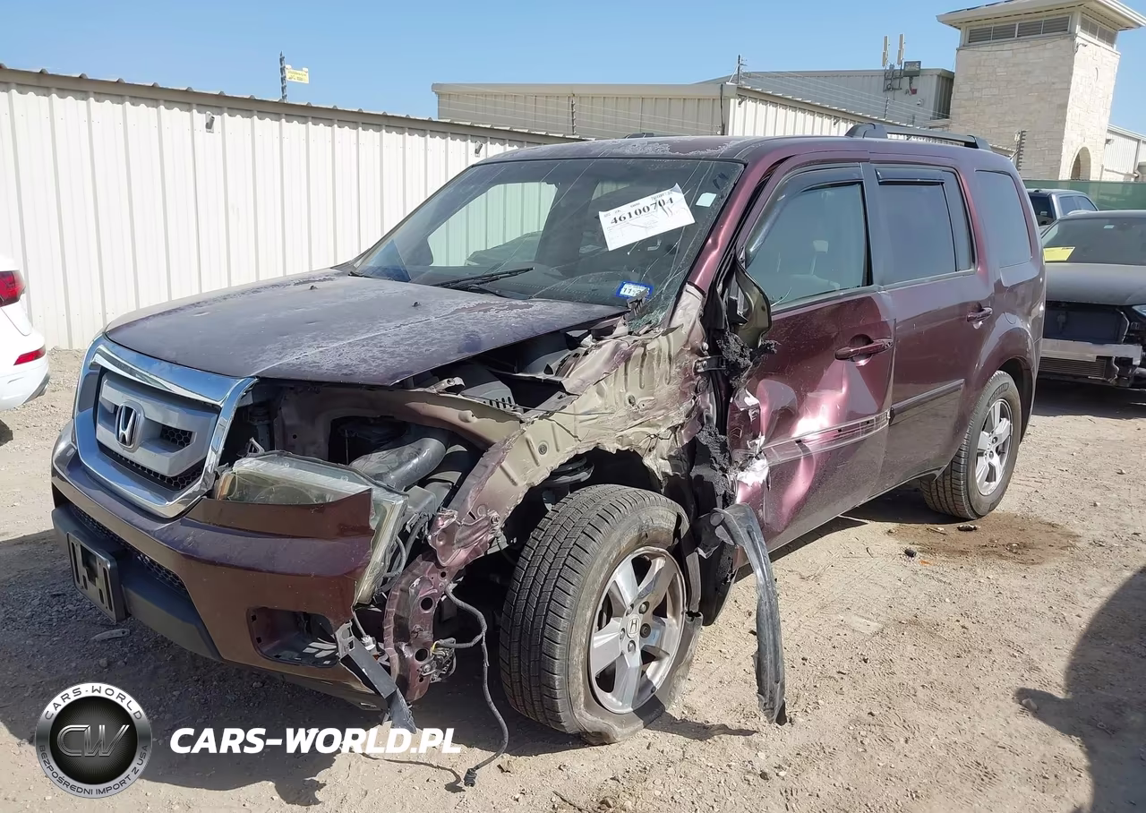 2009 Honda Pilot Ex VIN:5FNYF38479B008914 - 2