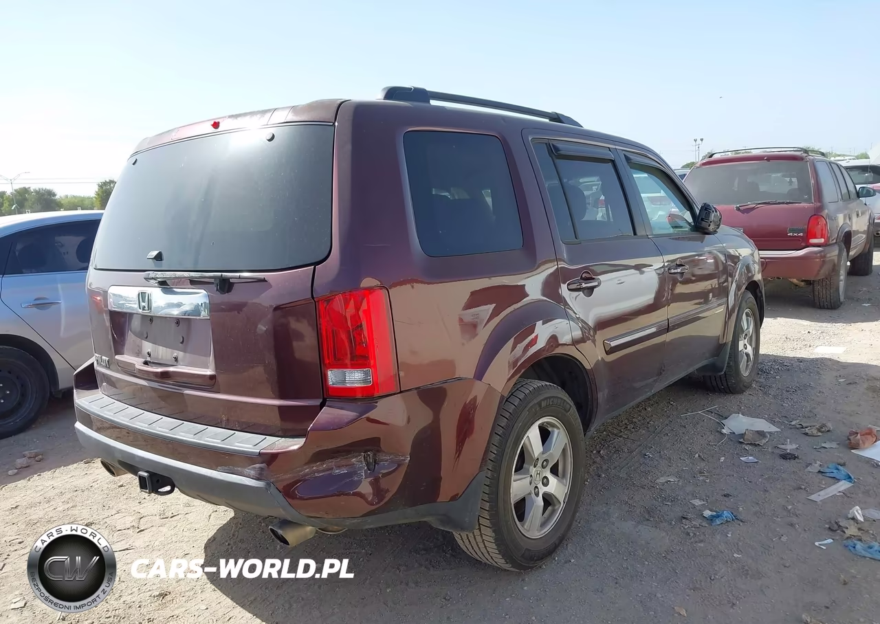2009 Honda Pilot Ex VIN:5FNYF38479B008914 - 4