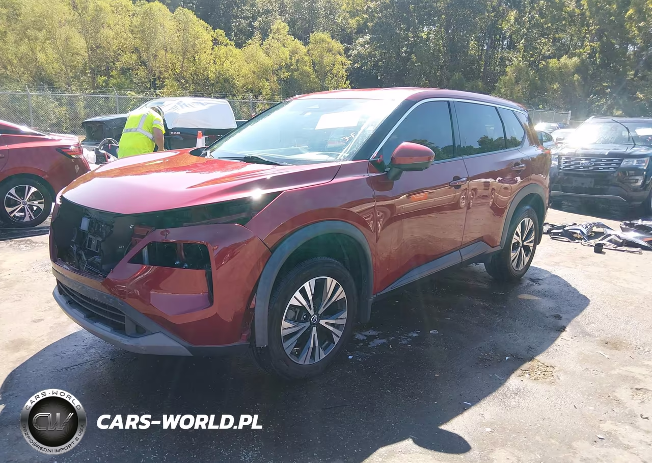 2021 Nissan Rogue Sv Fwd VIN:5N1AT3BA8MC735991 - 2