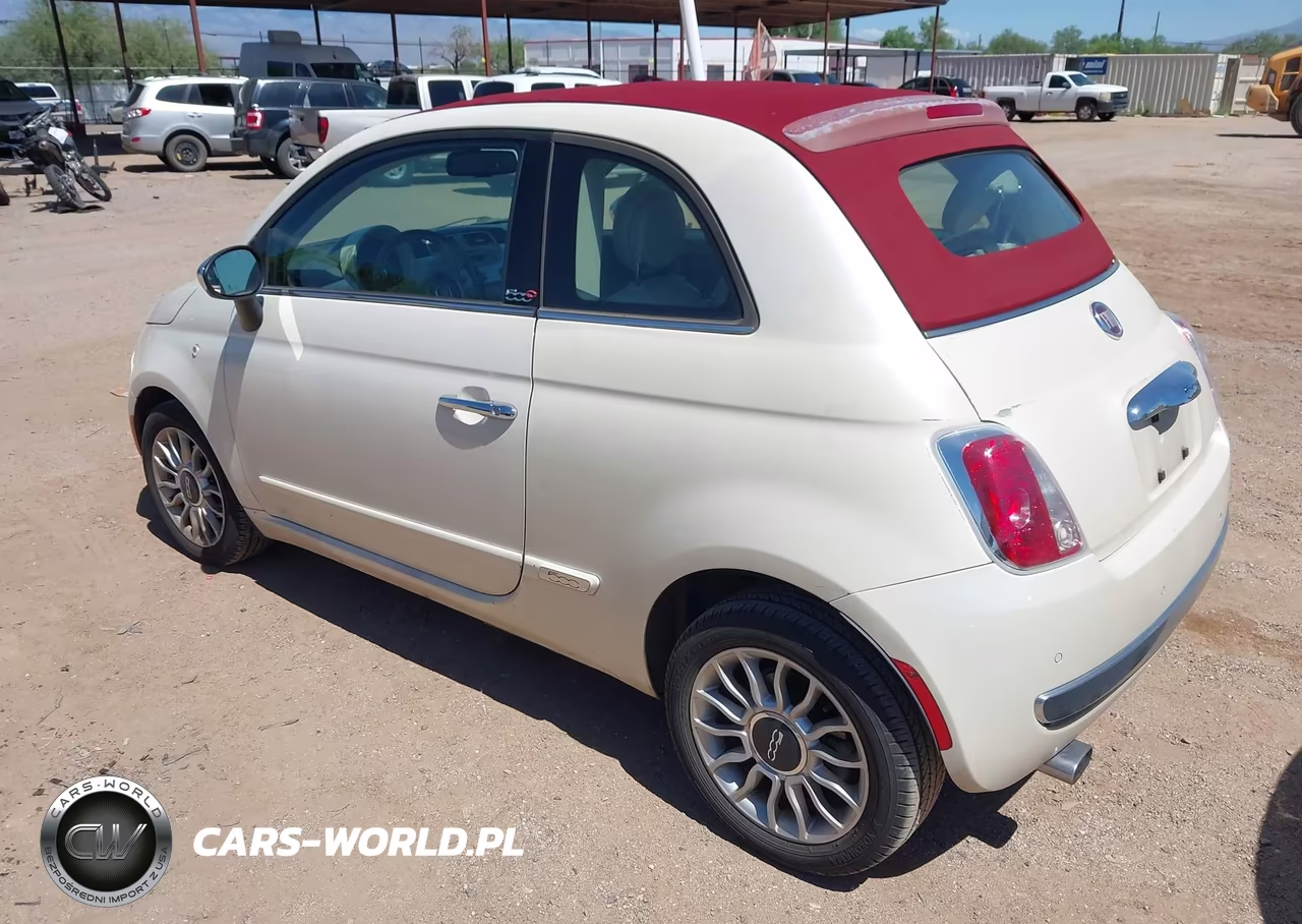 2015 Fiat 500C Lounge VIN:3C3CFFER6FT558845 - 3