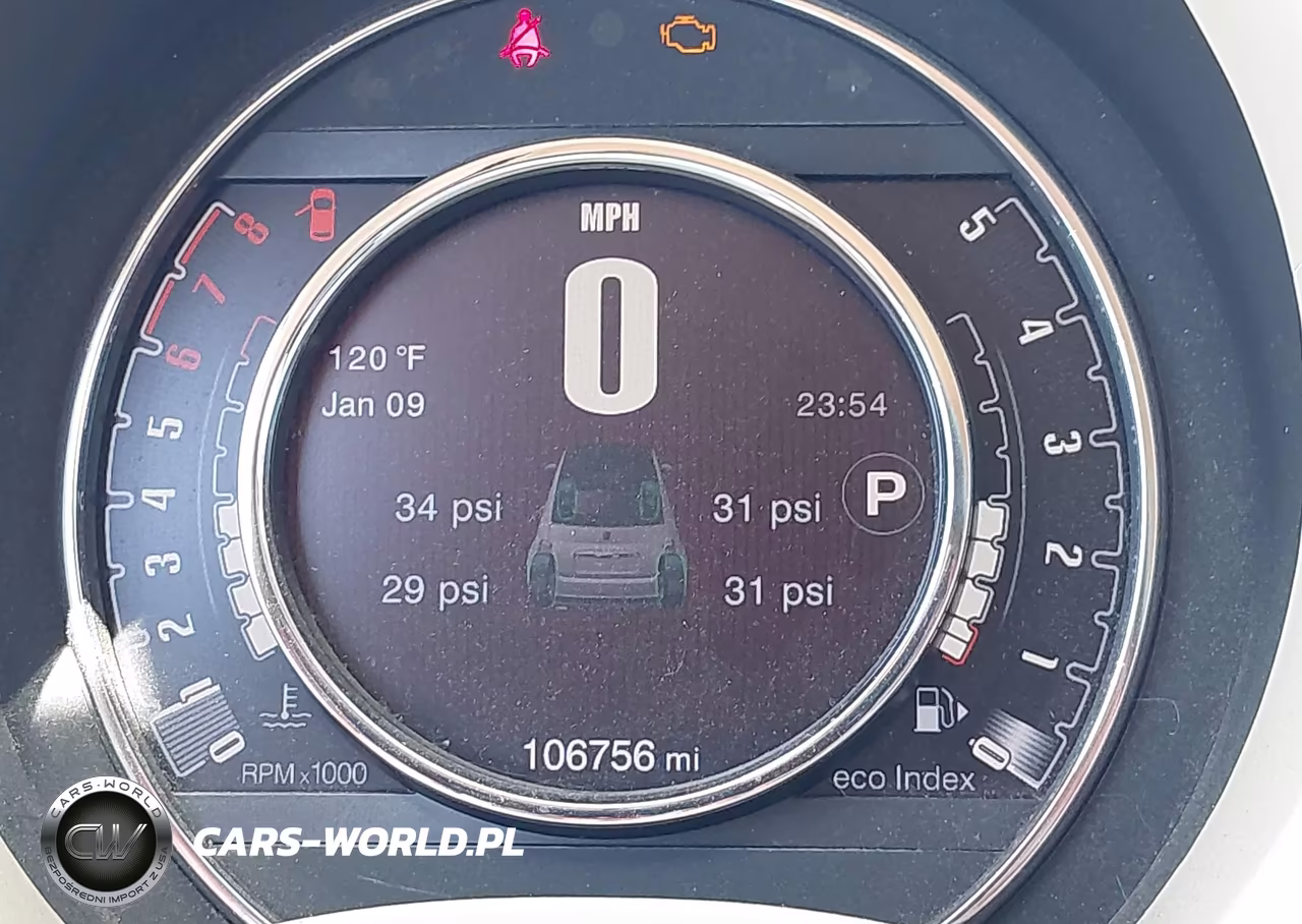 2015 Fiat 500C Lounge VIN:3C3CFFER6FT558845 - 7