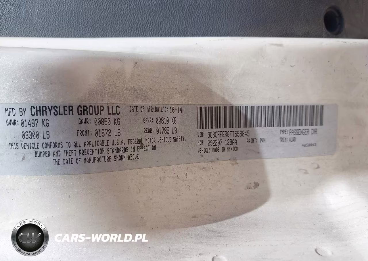 2015 Fiat 500C Lounge VIN:3C3CFFER6FT558845 - 9