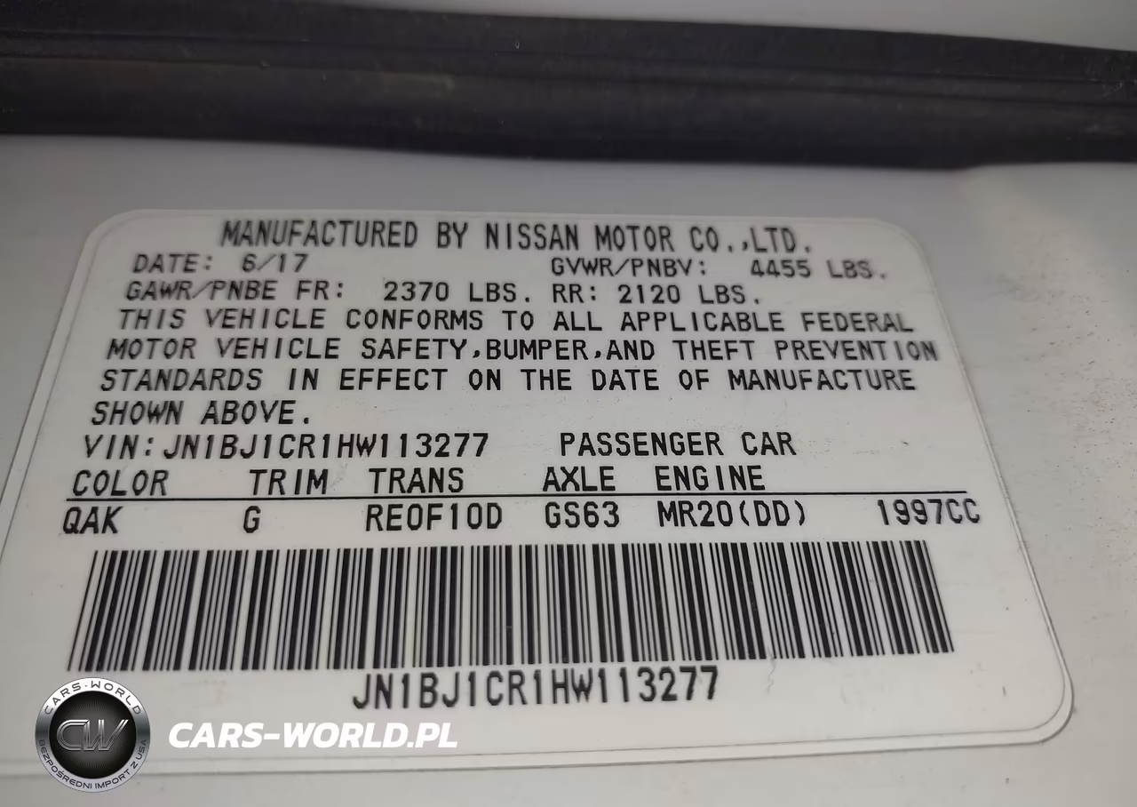 2017 Nissan Rogue Sport Sv VIN:JN1BJ1CR1HW113277 - 9