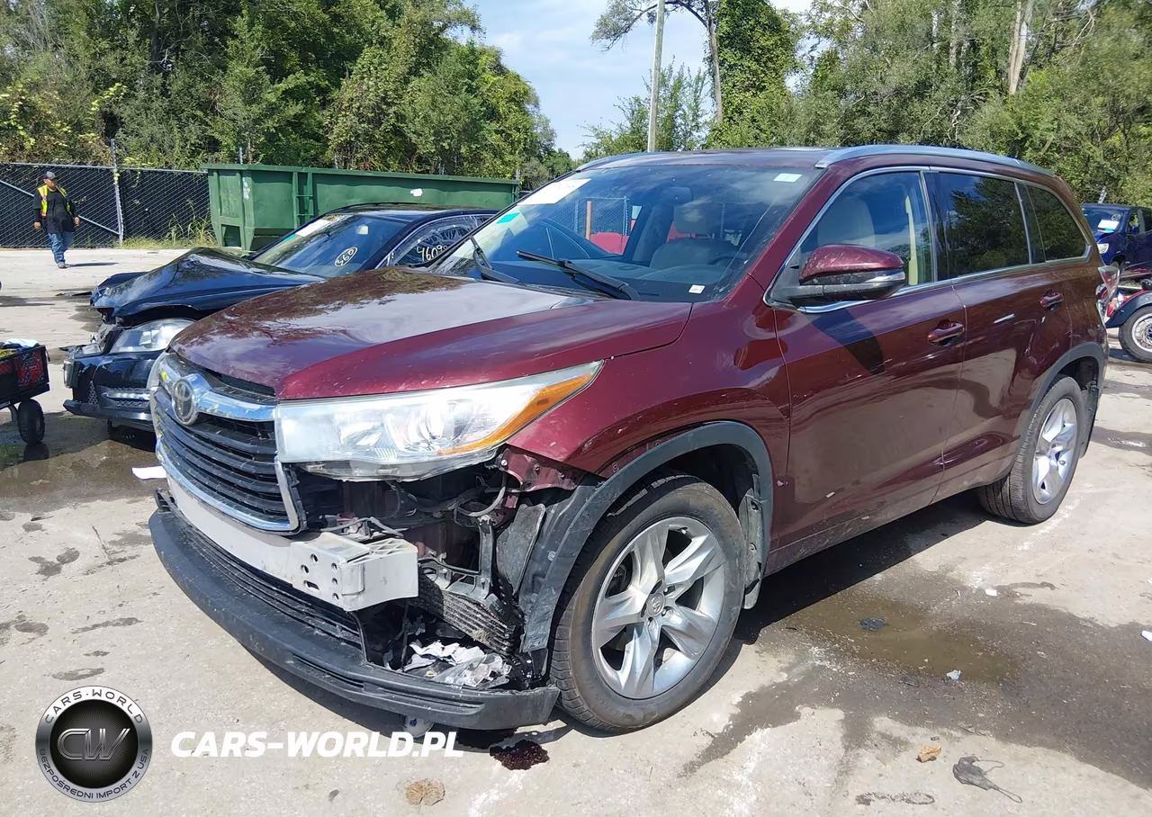 2015 Toyota Highlander Limited Platinum V6 VIN:5TDDKRFH3FS117655 - 2