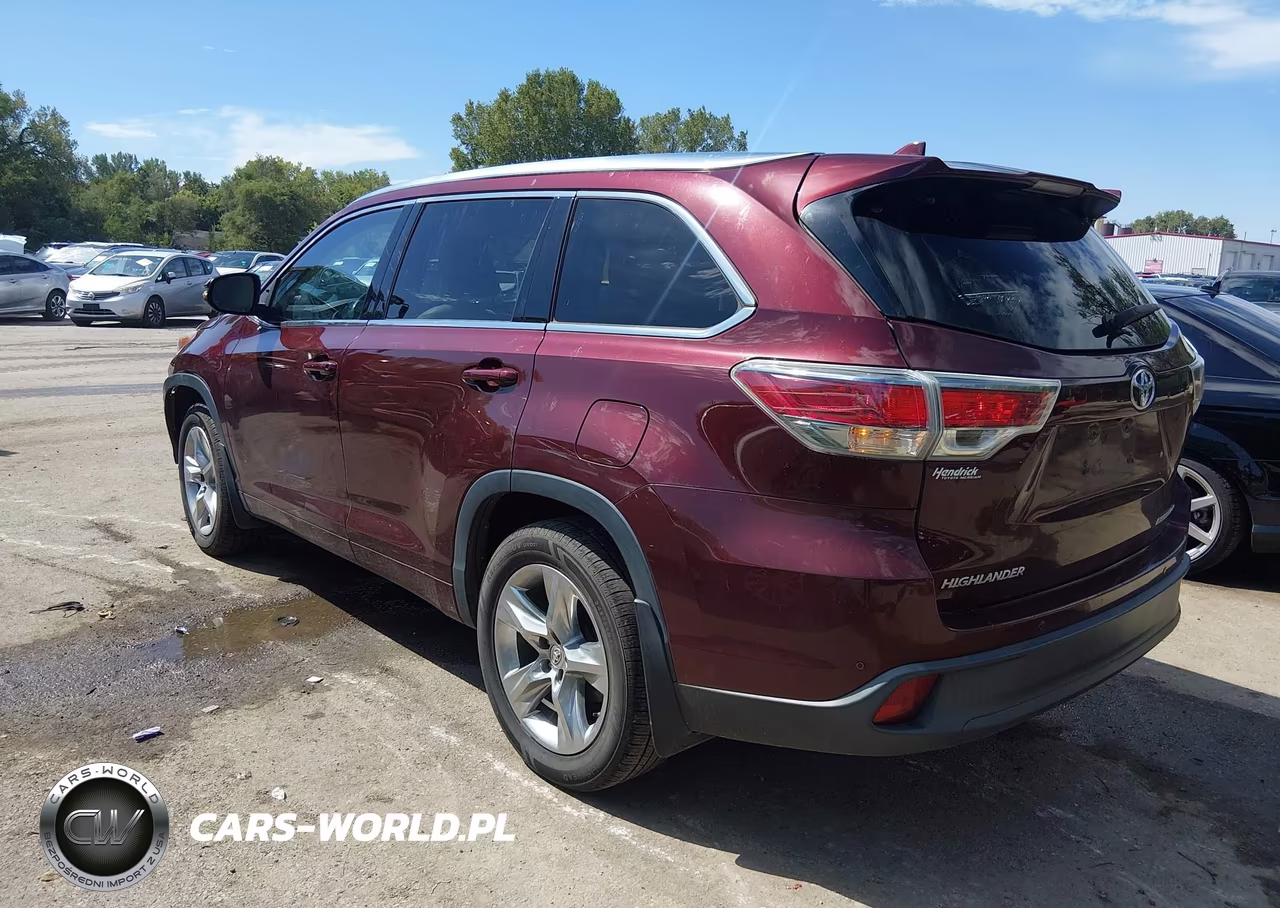 2015 Toyota Highlander Limited Platinum V6 VIN:5TDDKRFH3FS117655 - 3