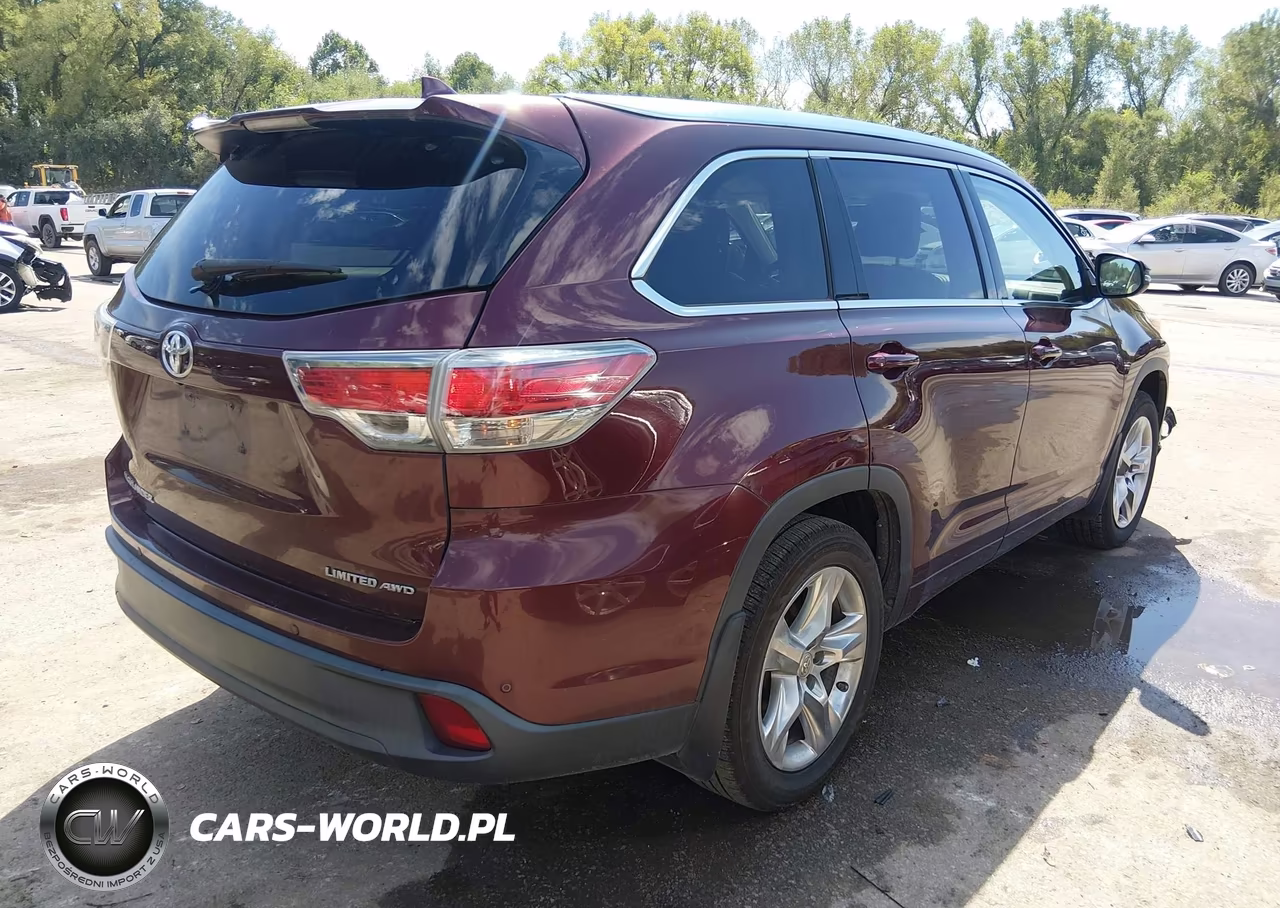 2015 Toyota Highlander Limited Platinum V6 VIN:5TDDKRFH3FS117655 - 4