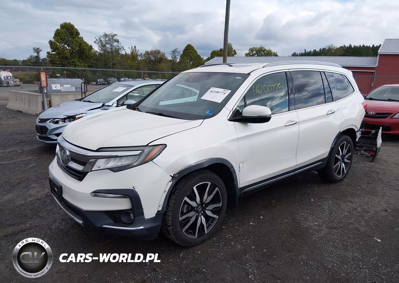 2019 Honda Pilot Touring VIN:5FNYF6H60KB003787 - 2