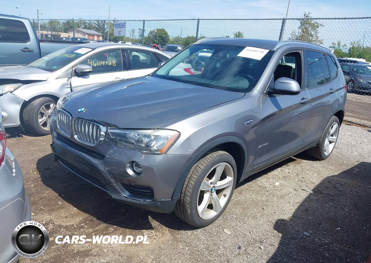 2017 BMW X3 xDrive28I VIN:5UXWX9C5XH0T14315 - 2