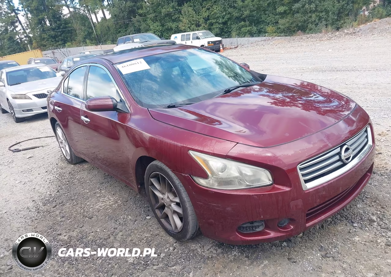 2012 Nissan Maxima 3.5 S VIN:1N4AA5AP6CC833563 - 1