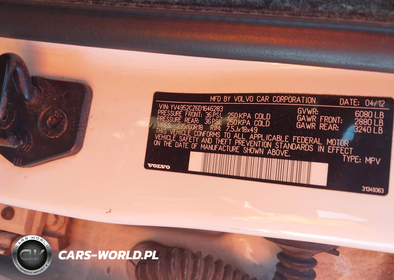 2013 Volvo Xc90 3.2 Platinum VIN:YV4952CZ6D1646283 - 17