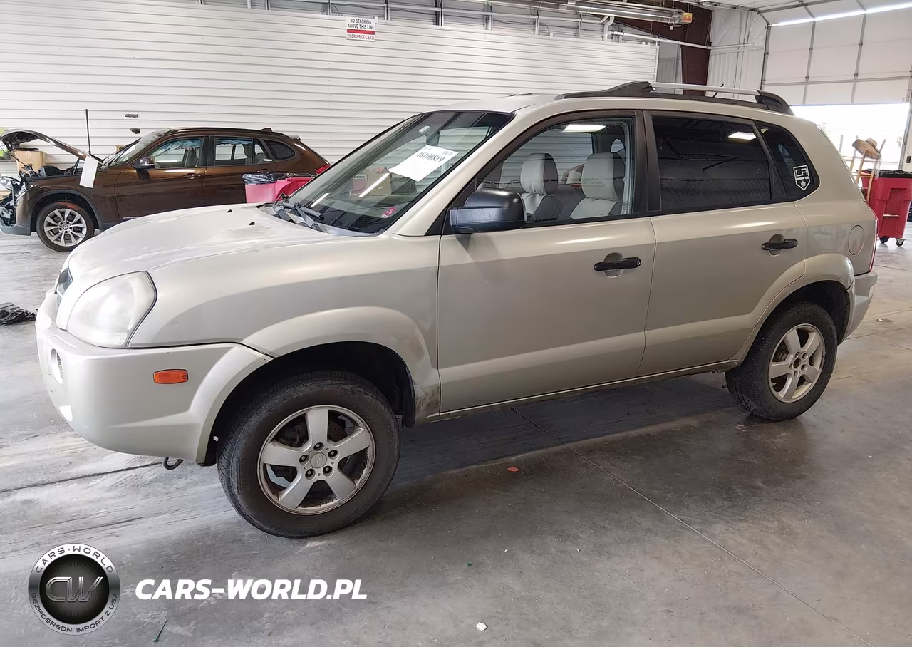 2007 Hyundai Tucson Gls VIN:KM8JM12B47U545923 - 2