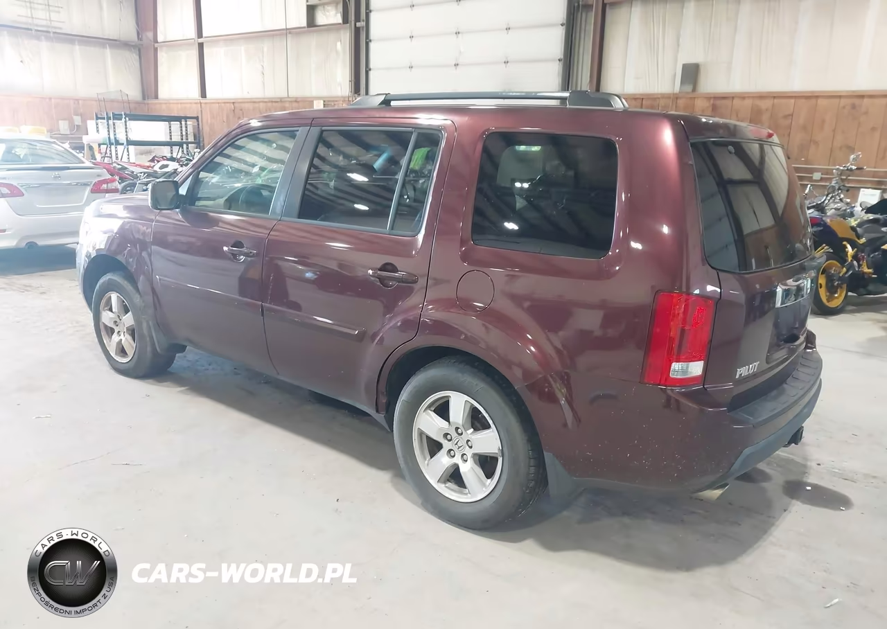 2011 Honda Pilot Ex-L VIN:5FNYF4H74BB038071 - 3