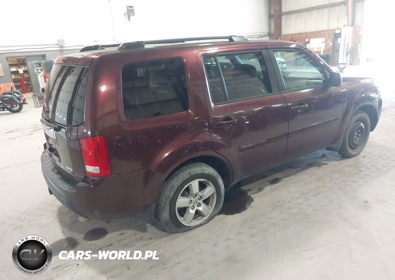 2011 Honda Pilot Ex-L VIN:5FNYF4H74BB038071 - 4