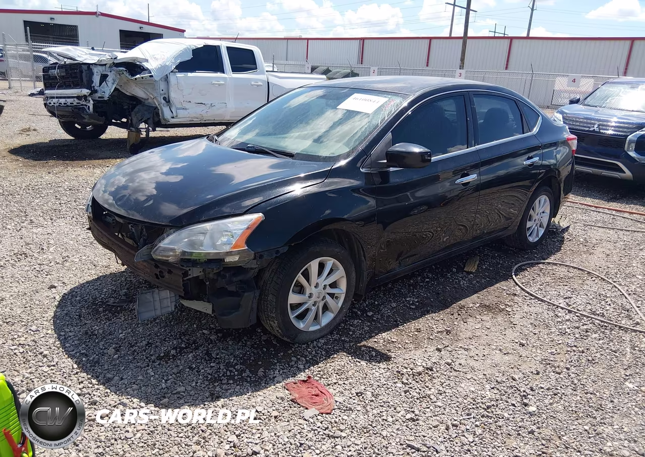 2014 Nissan Sentra Sv VIN:3N1AB7AP7EY258082 - 2