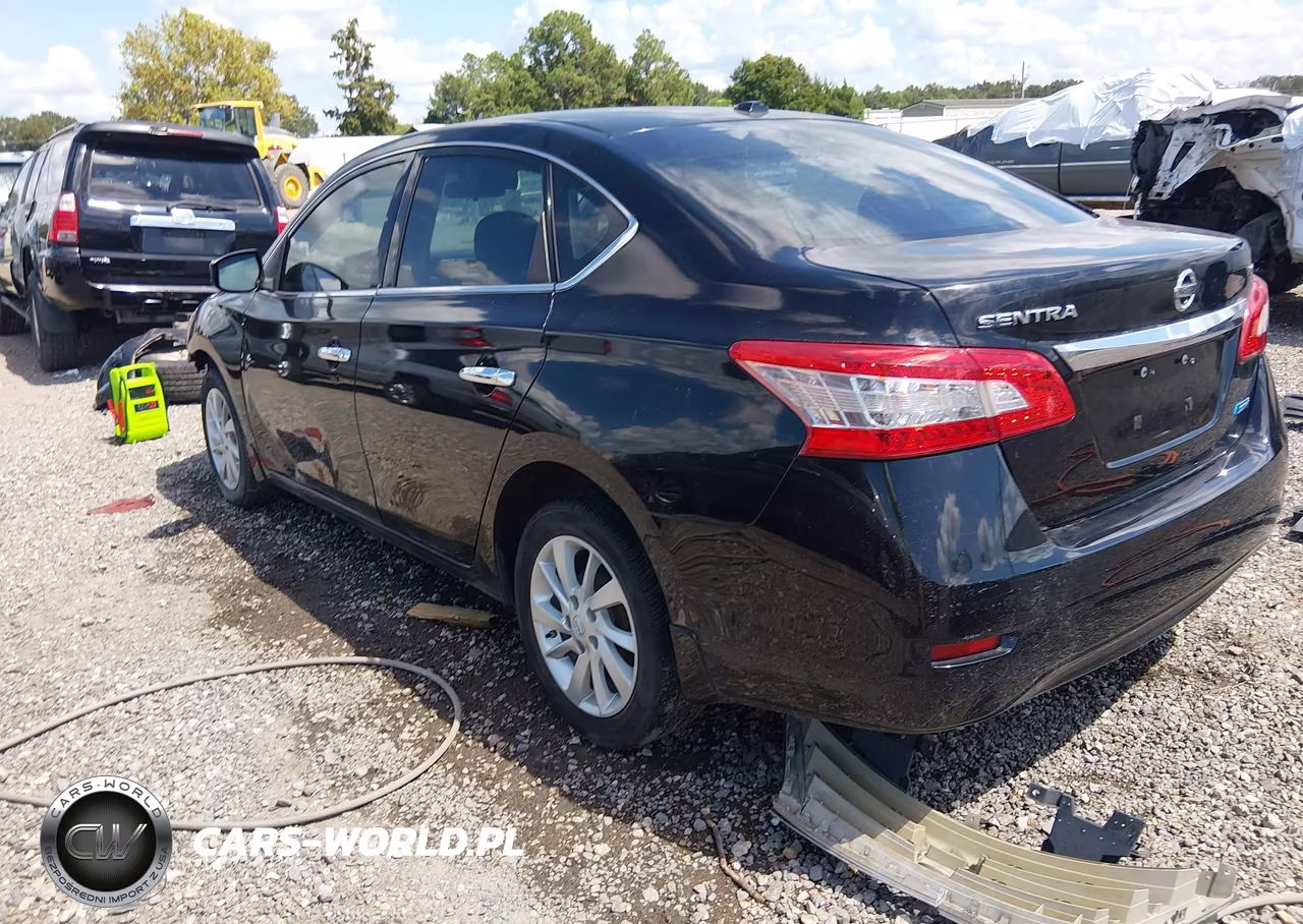 2014 Nissan Sentra Sv VIN:3N1AB7AP7EY258082 - 3