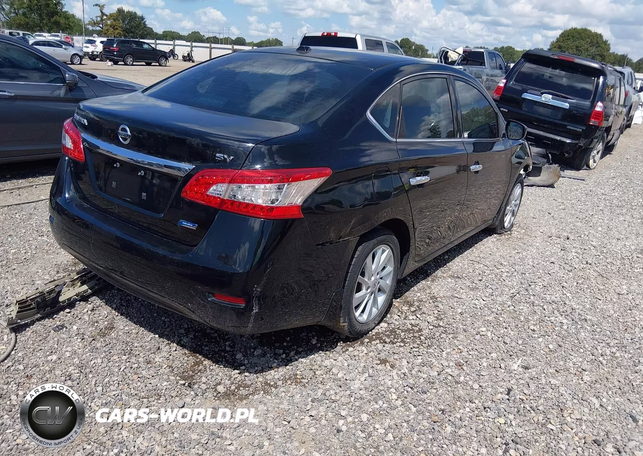 2014 Nissan Sentra Sv VIN:3N1AB7AP7EY258082 - 4