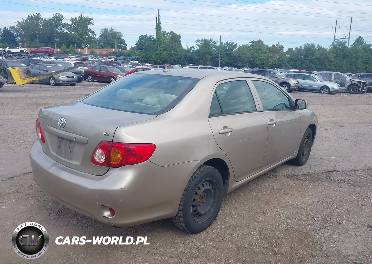 2009 Toyota Corolla Le VIN:2T1BU40E99C027832 - 4