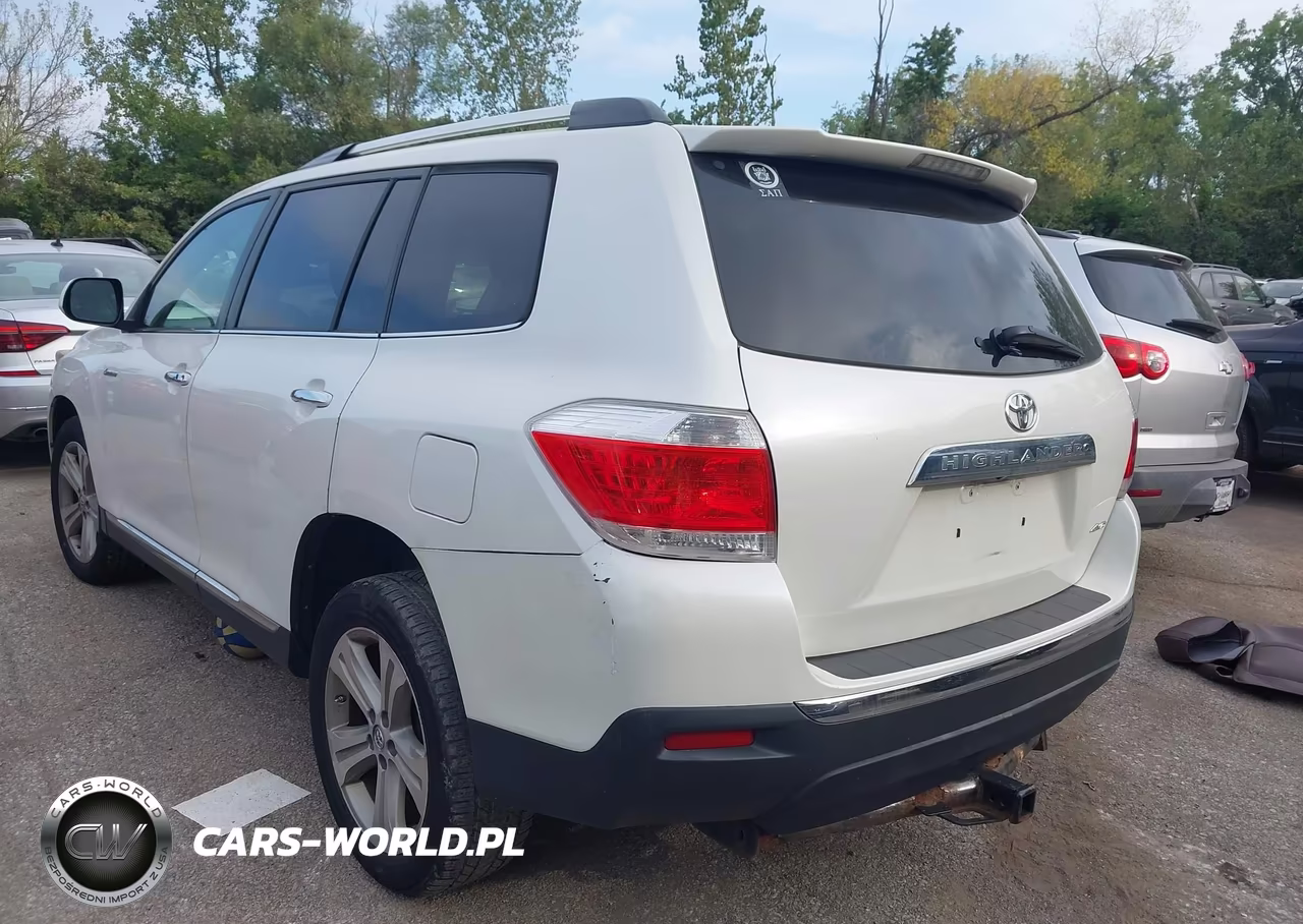 2012 Toyota Highlander Limited V6 VIN:5TDDK3EH4CS103516 - 3