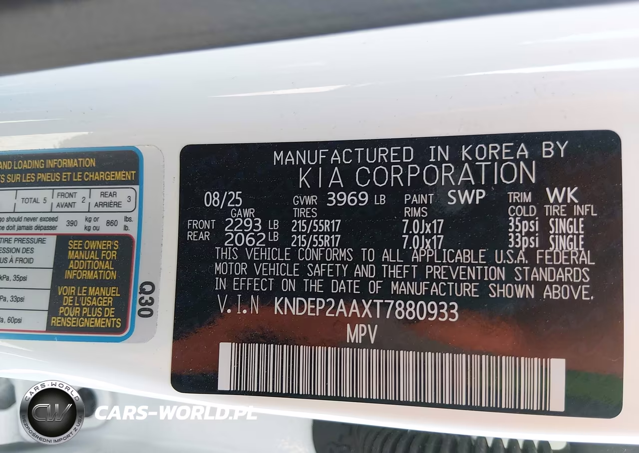 2026 Kia Seltos Lx VIN:KNDEP2AAXT7880933 - 9