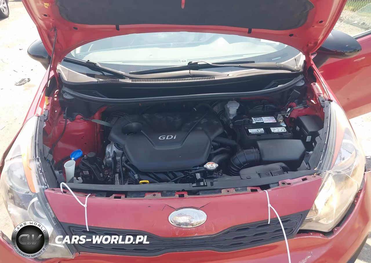 2013 Kia Rio Lx VIN:KNADM5A3XD6285155 - 10