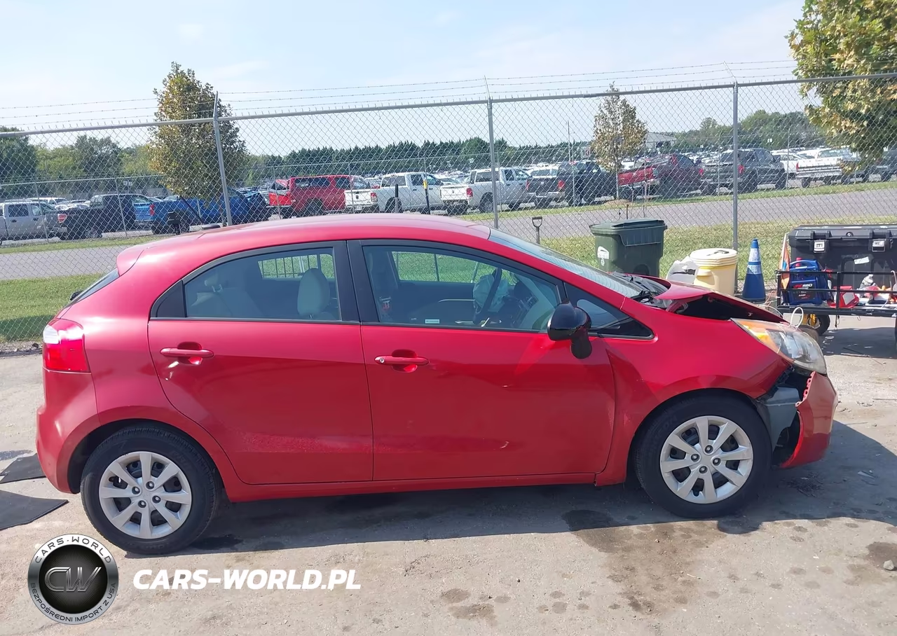 2013 Kia Rio Lx VIN:KNADM5A3XD6285155 - 13