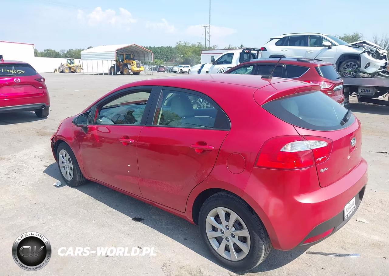 2013 Kia Rio Lx VIN:KNADM5A3XD6285155 - 3