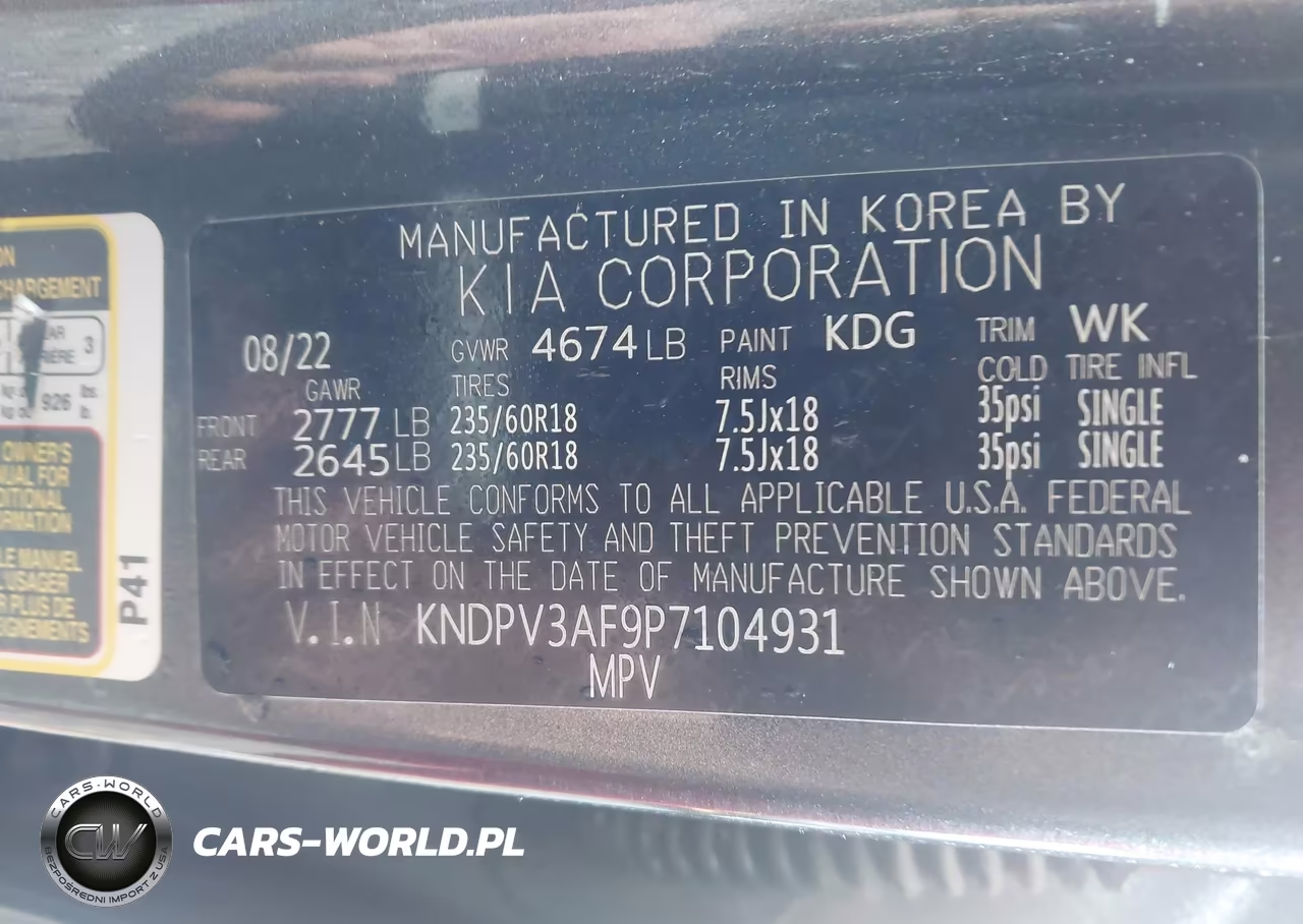 2023 Kia Sportage Ex VIN:KNDPV3AF9P7104931 - 9