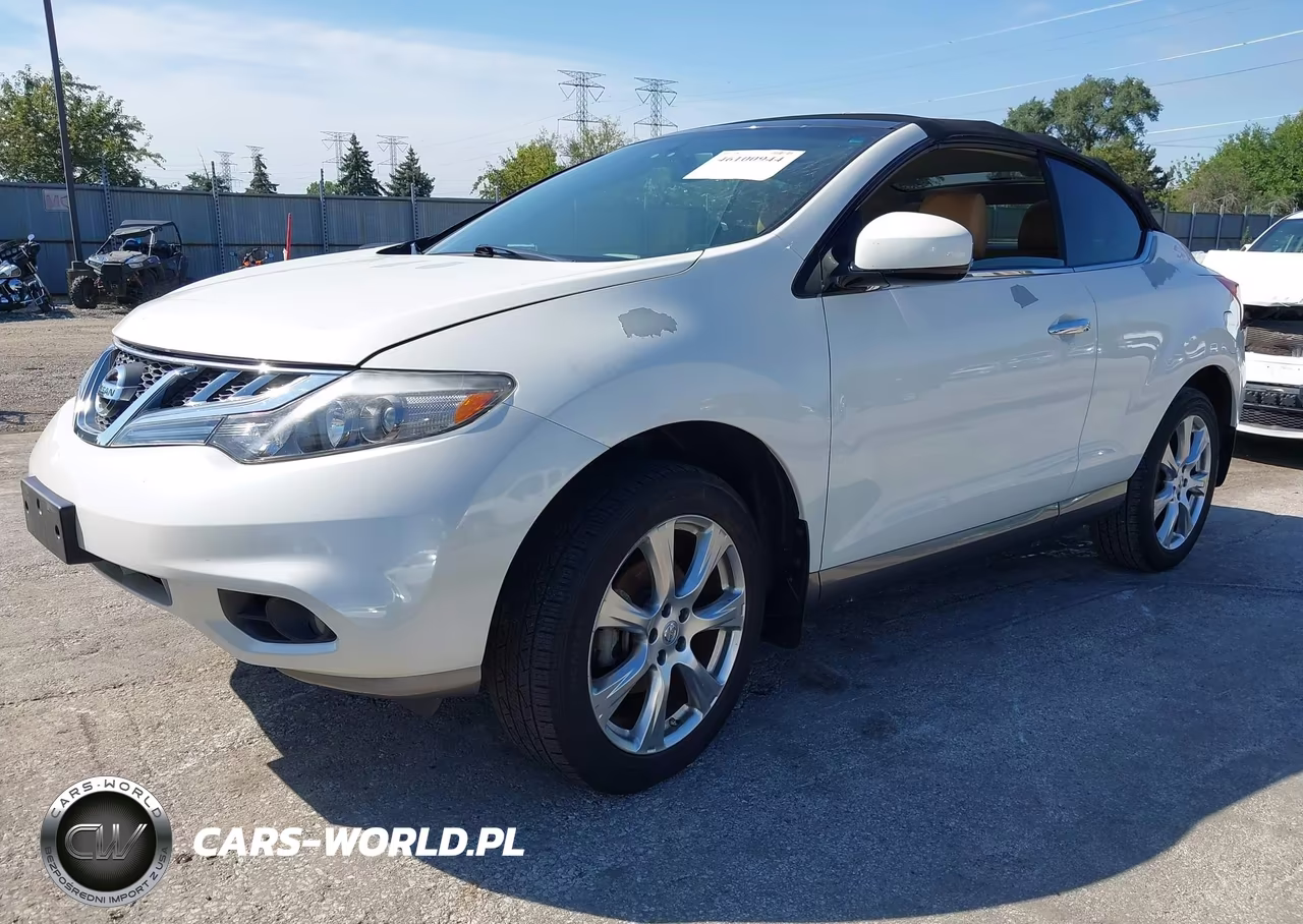 2014 Nissan Murano Crosscabriolet VIN:JN8AZ1FY6EW300499 - 2