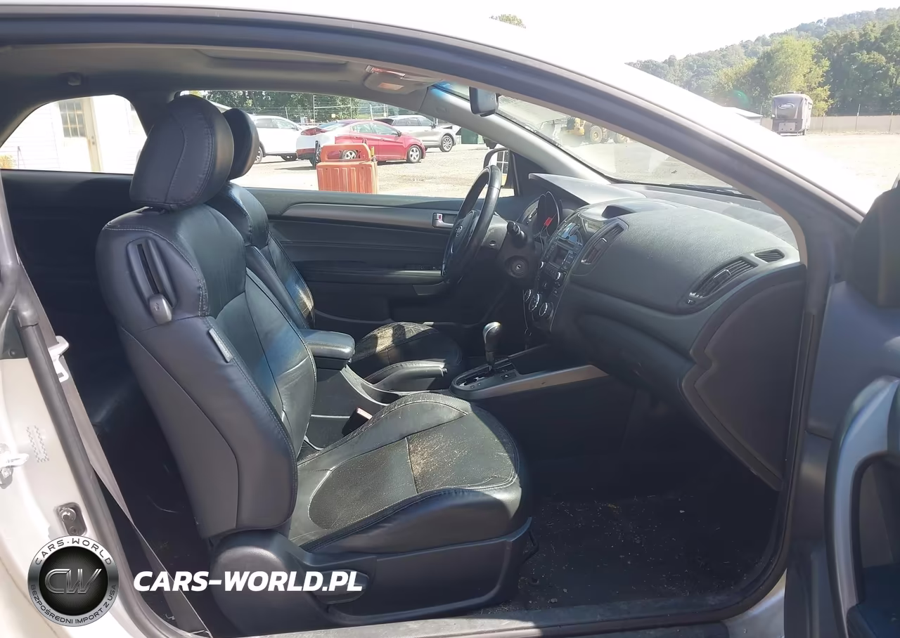 2010 Kia Forte Koup Ex VIN:KNAFU6A2XA5191736 - 5